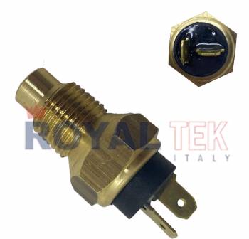 BULBO SENSOR TEMPERATURA DE AGUA ROYALTEK - TEMPERATURA107 AISLANTE NEGRO / FIAT DUCATO IVECO DAILY TURBODAILY --- OEM 4837950